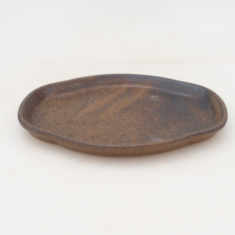 Keramikschale H02 - 17,5 x 12 x 1 cm - braun