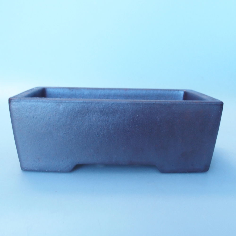Schale 17,5 x 10,5 x 6 cm braun