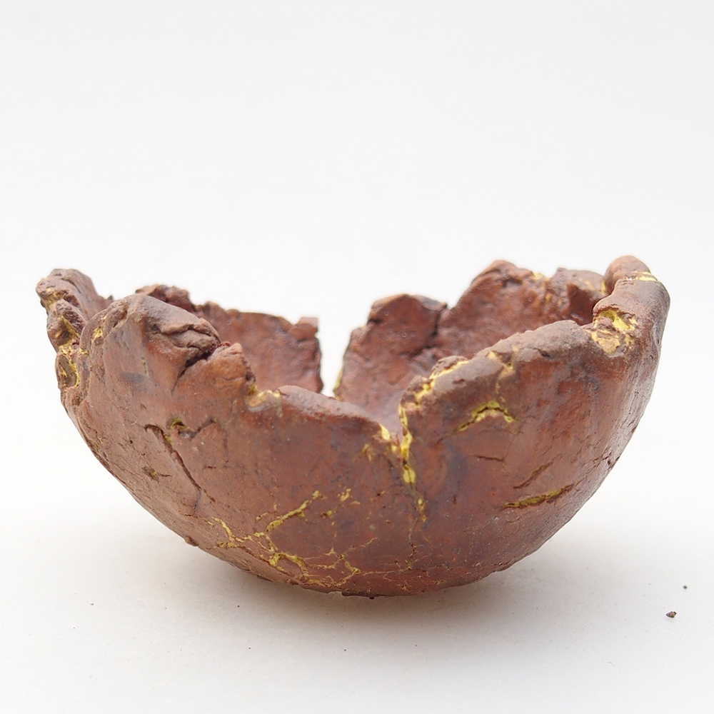 Keramikschale 7 x 6,5 x 4 cm , Farbe gelb