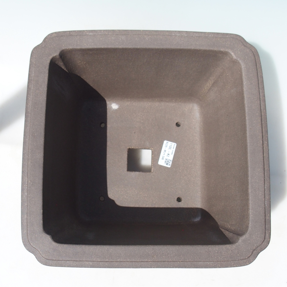 Schale 31 x 31 x 19,5 cm grau