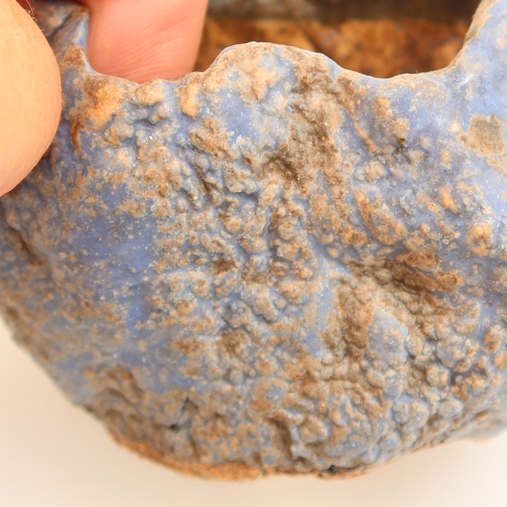 Keramikschale  5 x 5 x 6 cm, Farbe: Blau