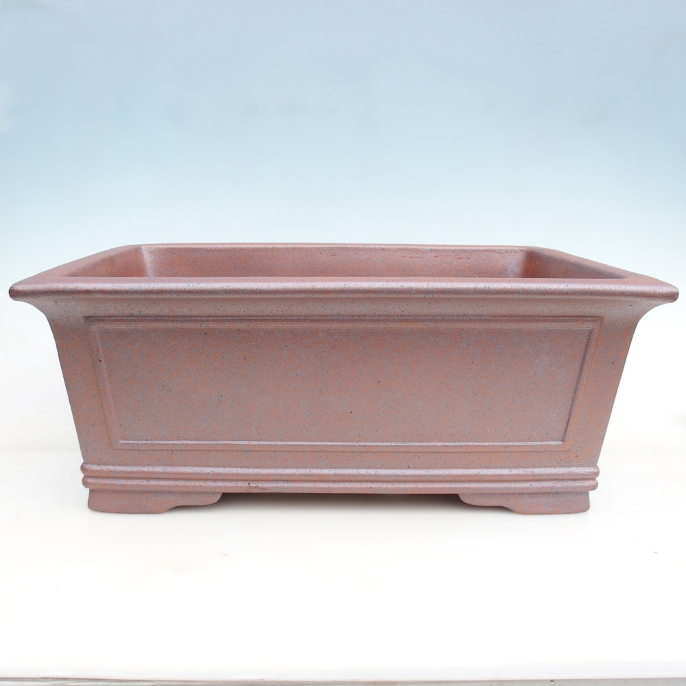 Bonsaischale aus Keramik 52 x 37 x 20 cm , Farbe Metall - NUR PERSÖNLICHE ABHOLUNG oder Palettentransport