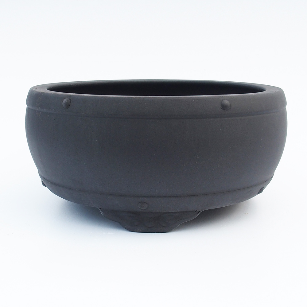 Schale 24 x 24 x 10,5 cm schwarz