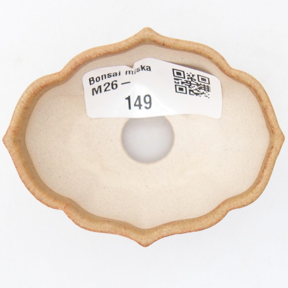 Mini-Bonsaischale 7 x 5 x 3 cm, braun