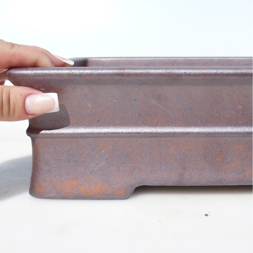 Schale 26,5 x 19,5 x 8,5 cm braun