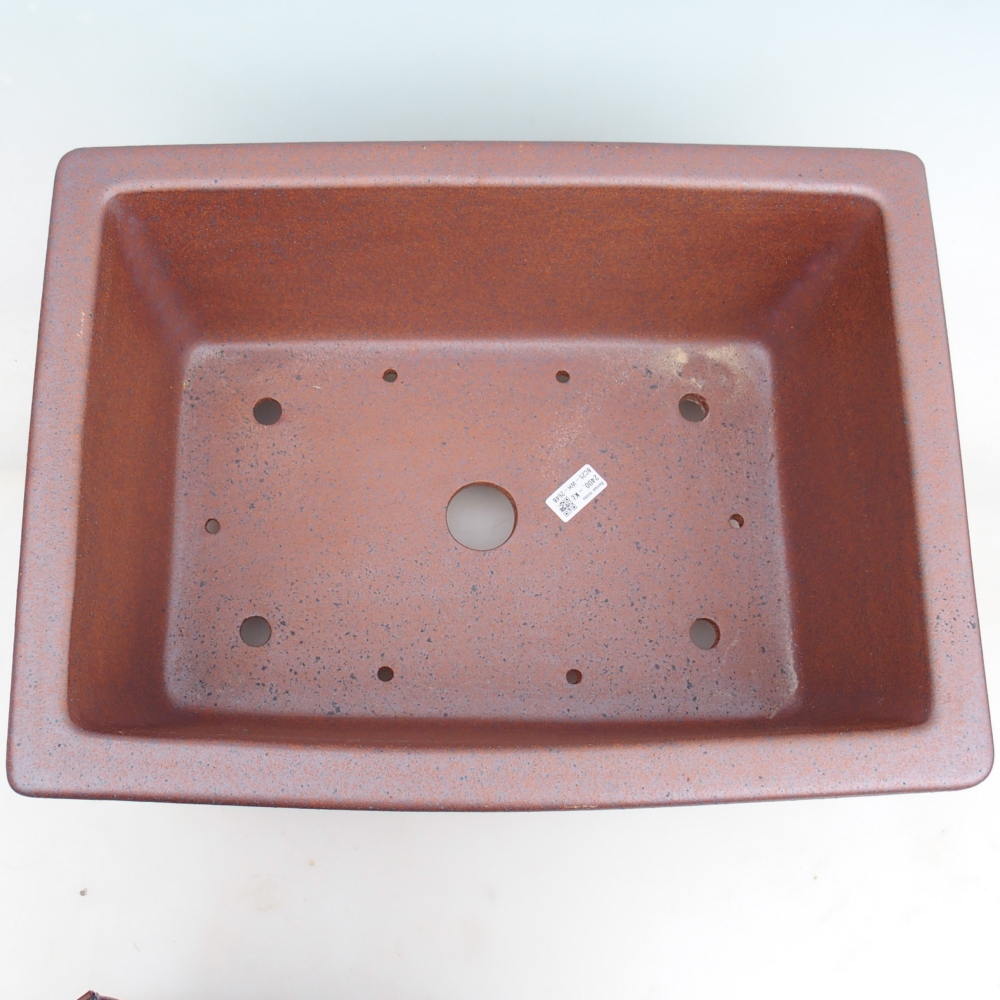 Bonsaischale aus Keramik 51 x 38 x 21 cm , Farbe Metall - NUR PERSÖNLICHE ABHOLUNG oder Palettentransport