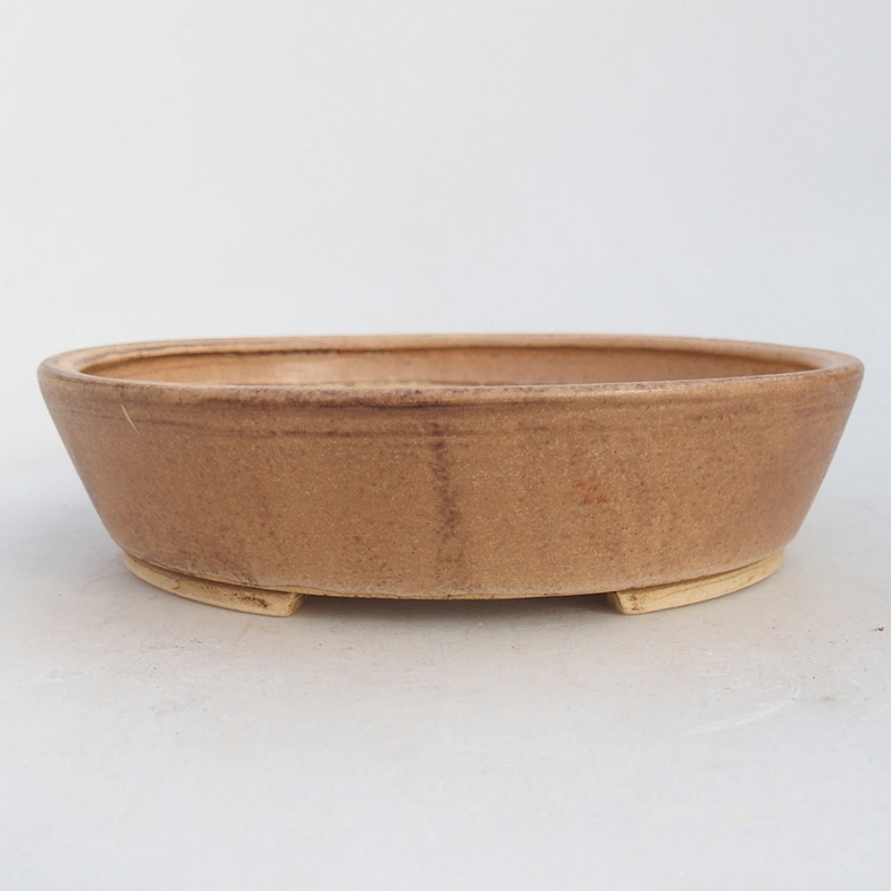 Bonsaischale aus Keramik 18,5 x 16,5 x 4 cm, rosa