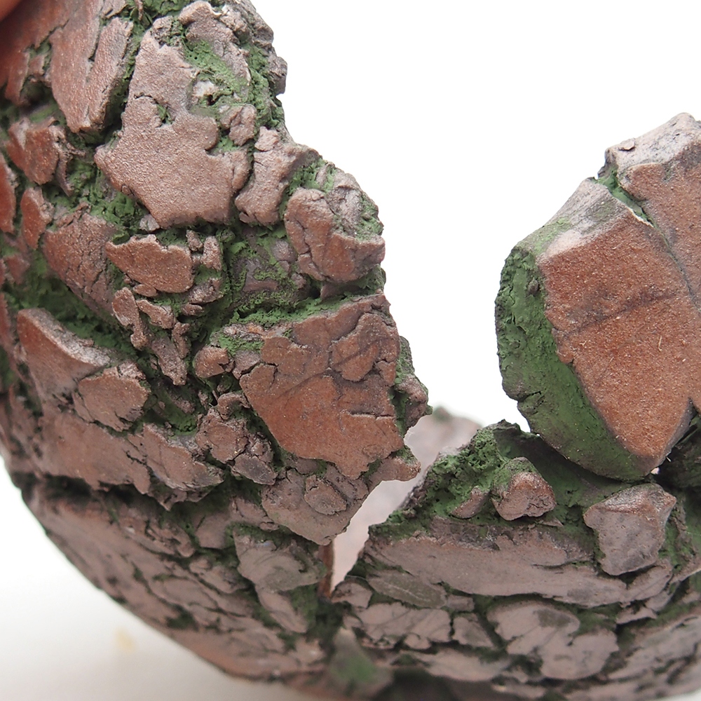 Keramikschale 9 x 9,5 x 5,5 cm , Farbe grün