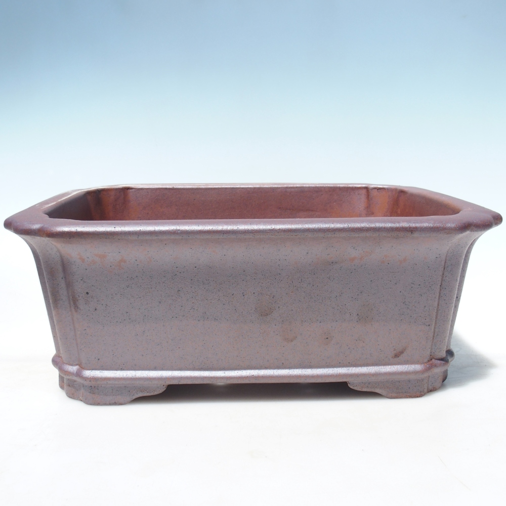 Schale 36 x 28 x 13,5 cm braun