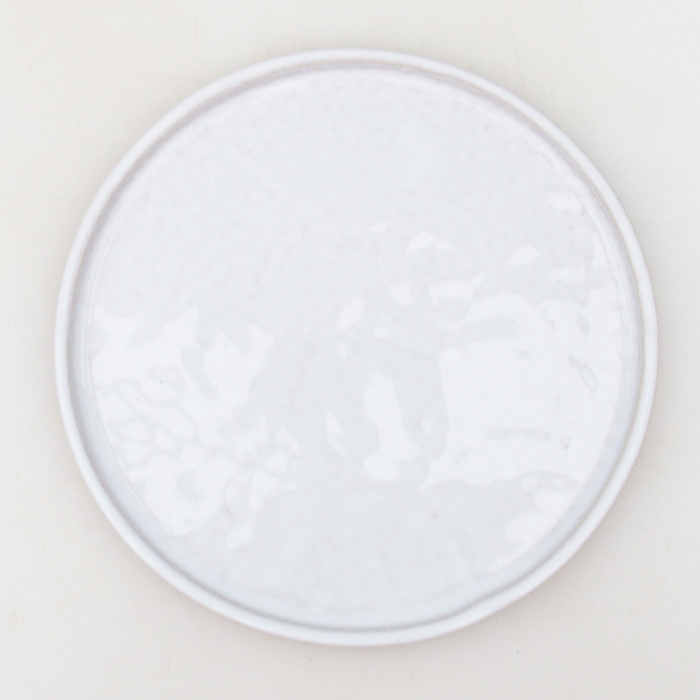 Rund Bonsai Container D7-S - 16 x 16 x 1 cm - weiß