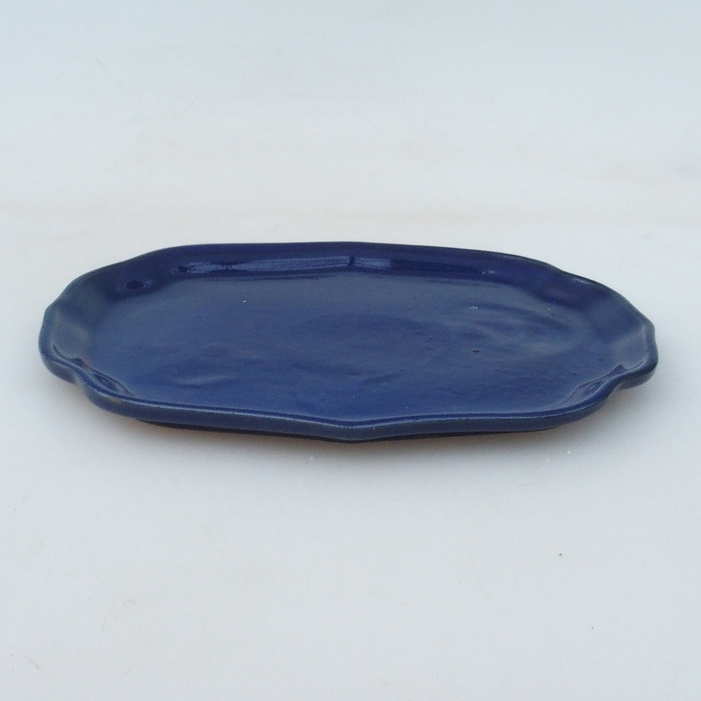 Keramikschale H51 -18,5 x 14,5 x 1 cm - blau