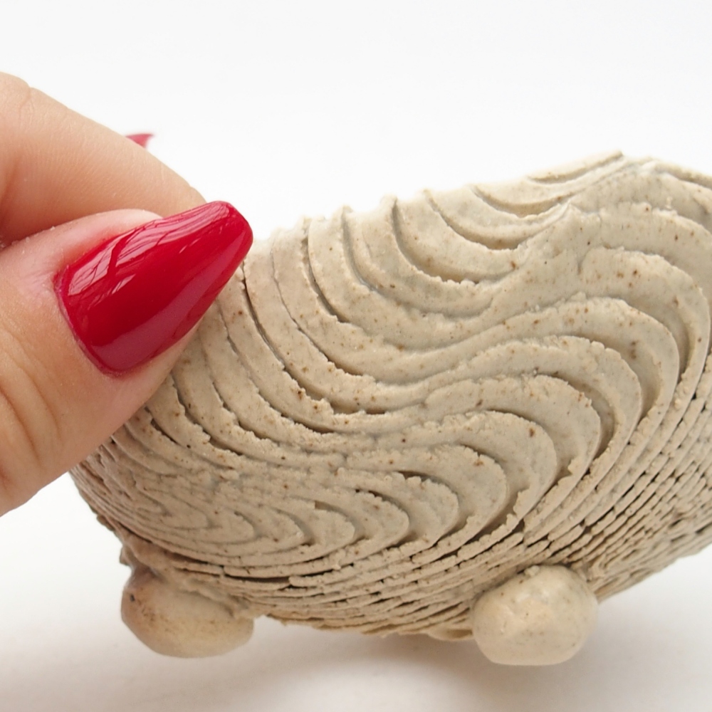 Keramikschale 9 x 8,5 x 5 cm , Farbe beige