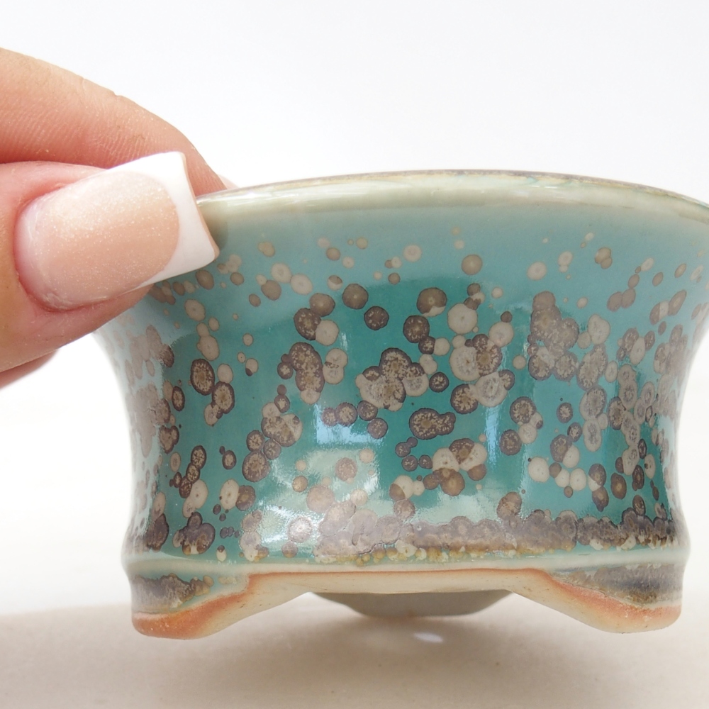 Schale 8,5 x 8,5 x 4,5 cm Farbe blau