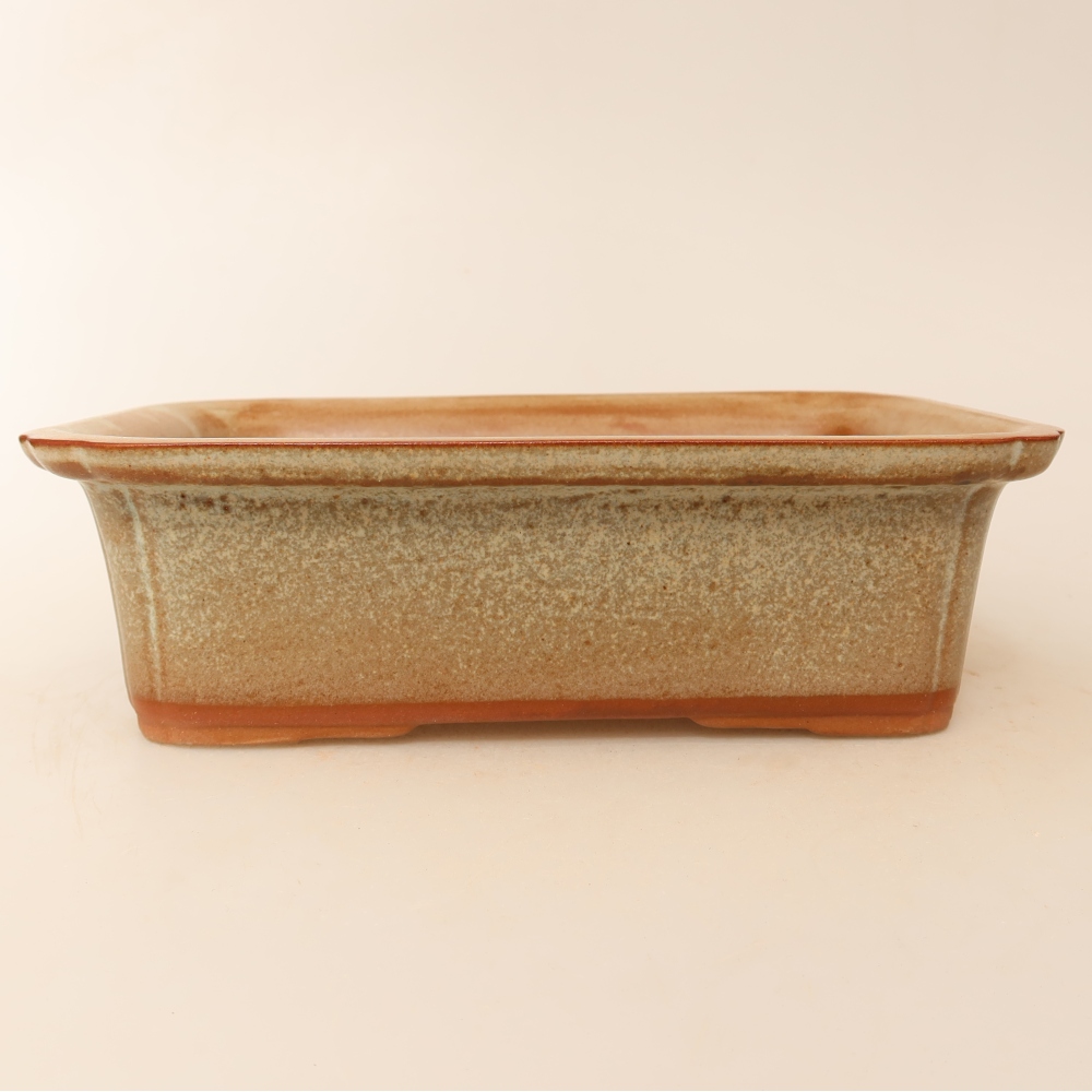Keramikschale  20 x 15,5 x 5,5 cm, Farbe: Beige