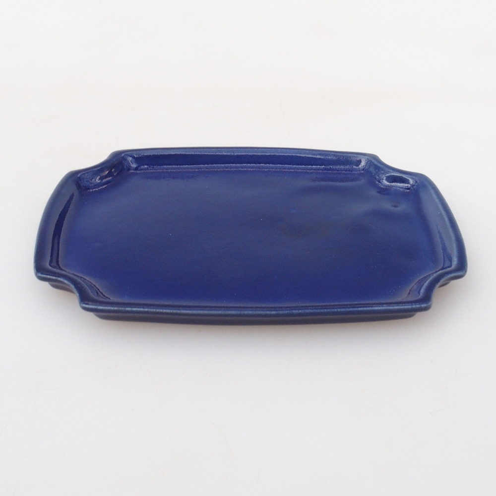 Keramikschale H17 -15,5 x 11 x 1 cm - blau