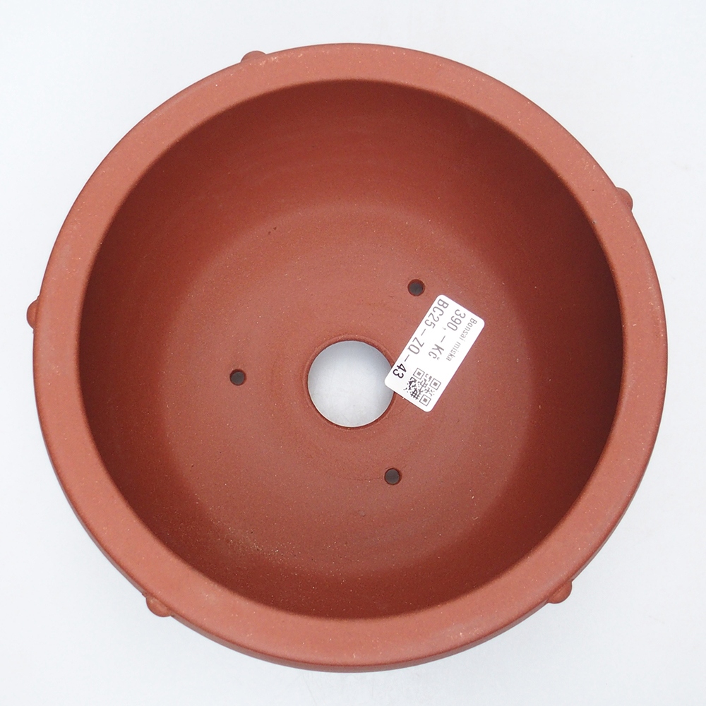 Schale 19 x 19 x 11,5 cm ziegelfarben