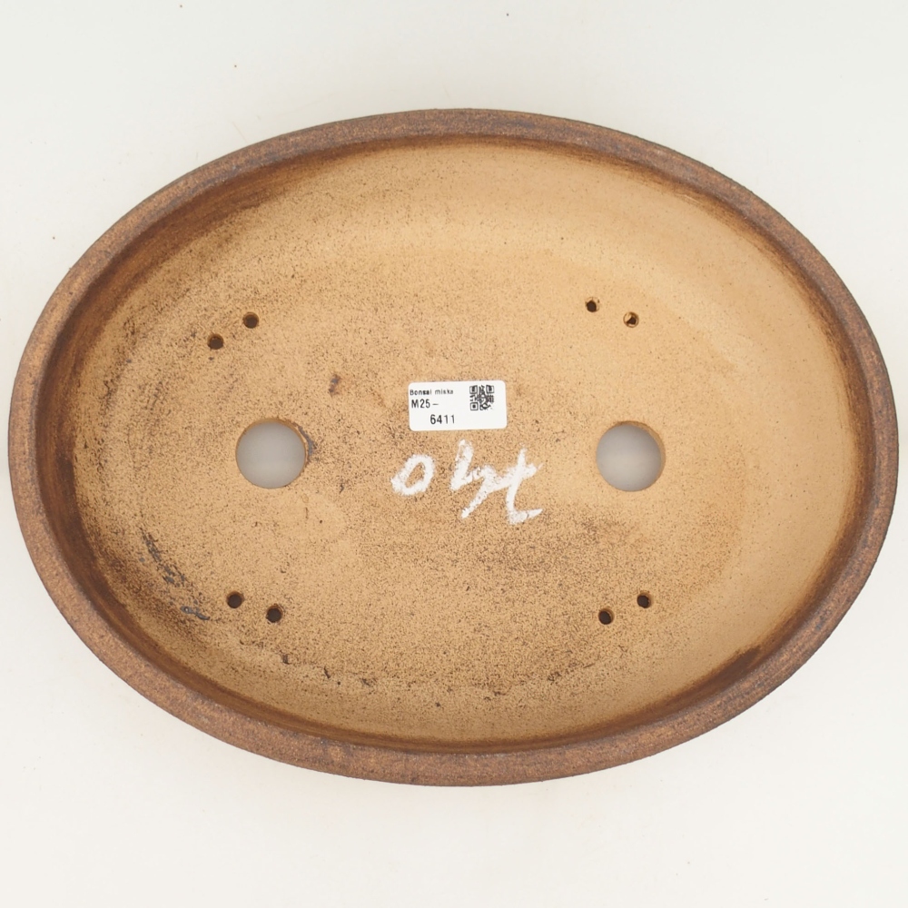 Bonsaischale 33 x 25 x 8,5 cm , Farbe braun