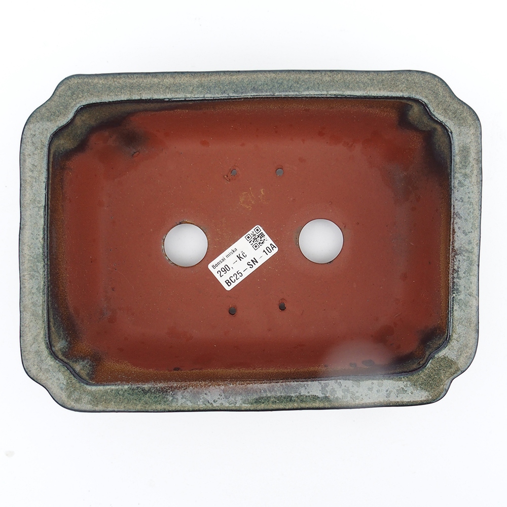 Schale 24 x 18 x 7,5 cm grau