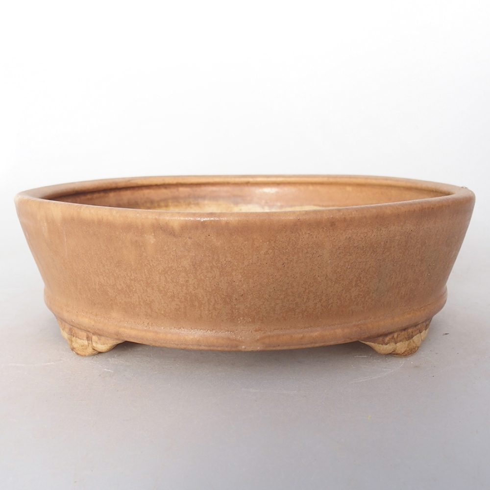 Bonsaischale aus Keramik 18 x 18 x 5 cm, rosa