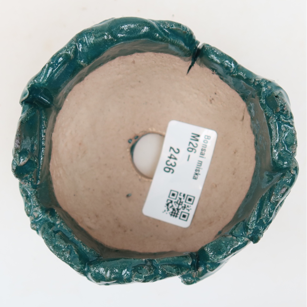 Keramikschale 9 x 8,5 x 6 cm , Farbe grün