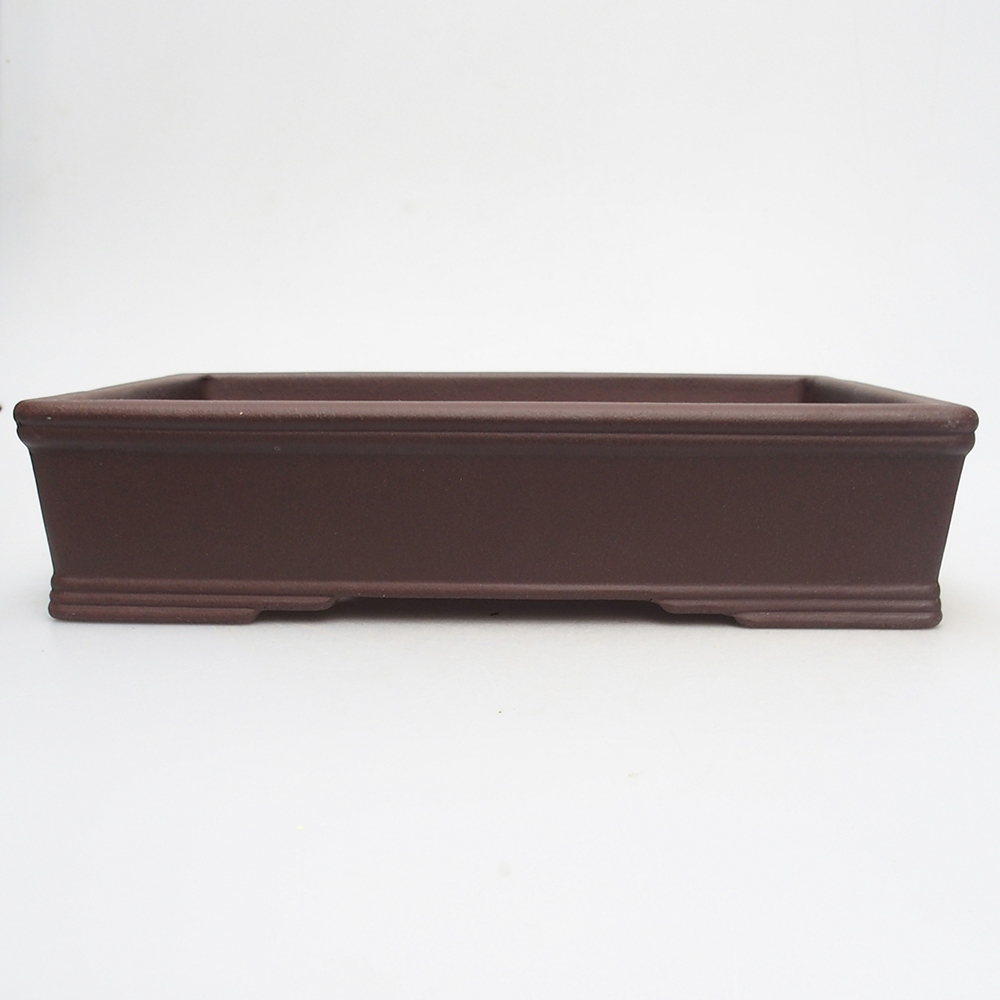 Schale 25 x 20 x 6 cm braun