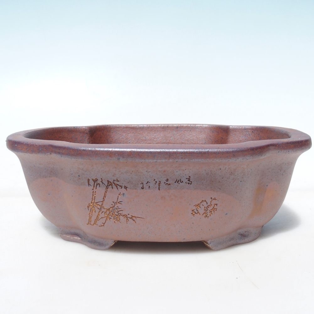 Schale 25 x 19,5 x 8,5 cm braun