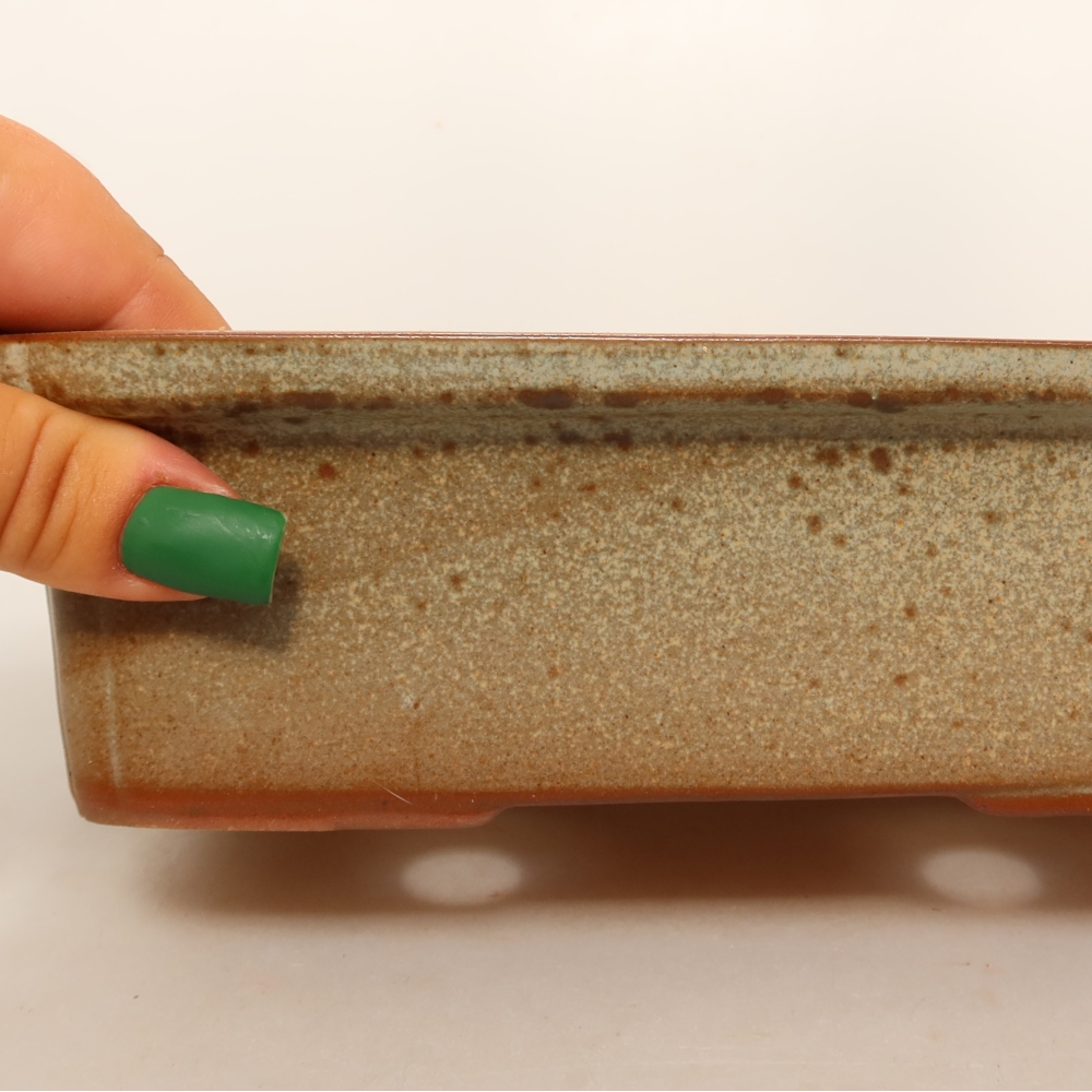 Keramikschale  20 x 15,5 x 6 cm, Farbe: Beige