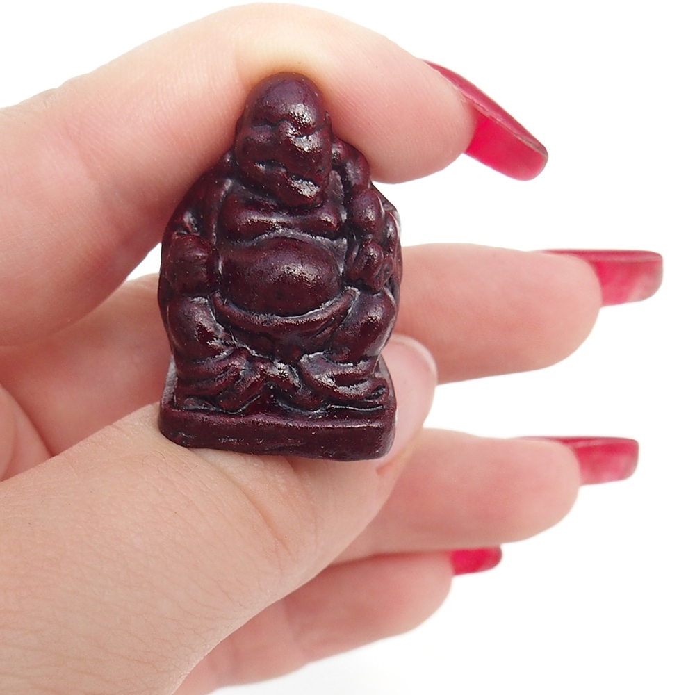 Roter Buddha