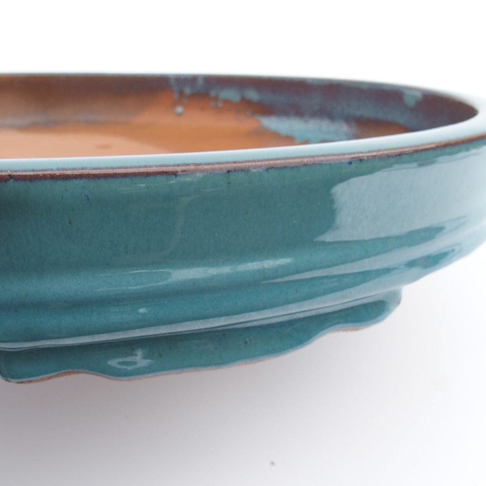 Schale 51 x 37 x 6,5 cm blau