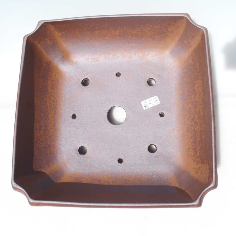 Schale 40 x 40 x 15 cm braun - NUR PERSÖNLICHE ABHOLUNG ODER PALLETTENVERKEHR