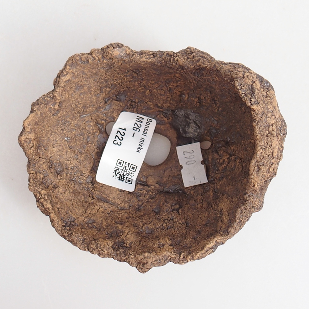 Keramikschale 10 x 8 x 9 cm , Farbe braun