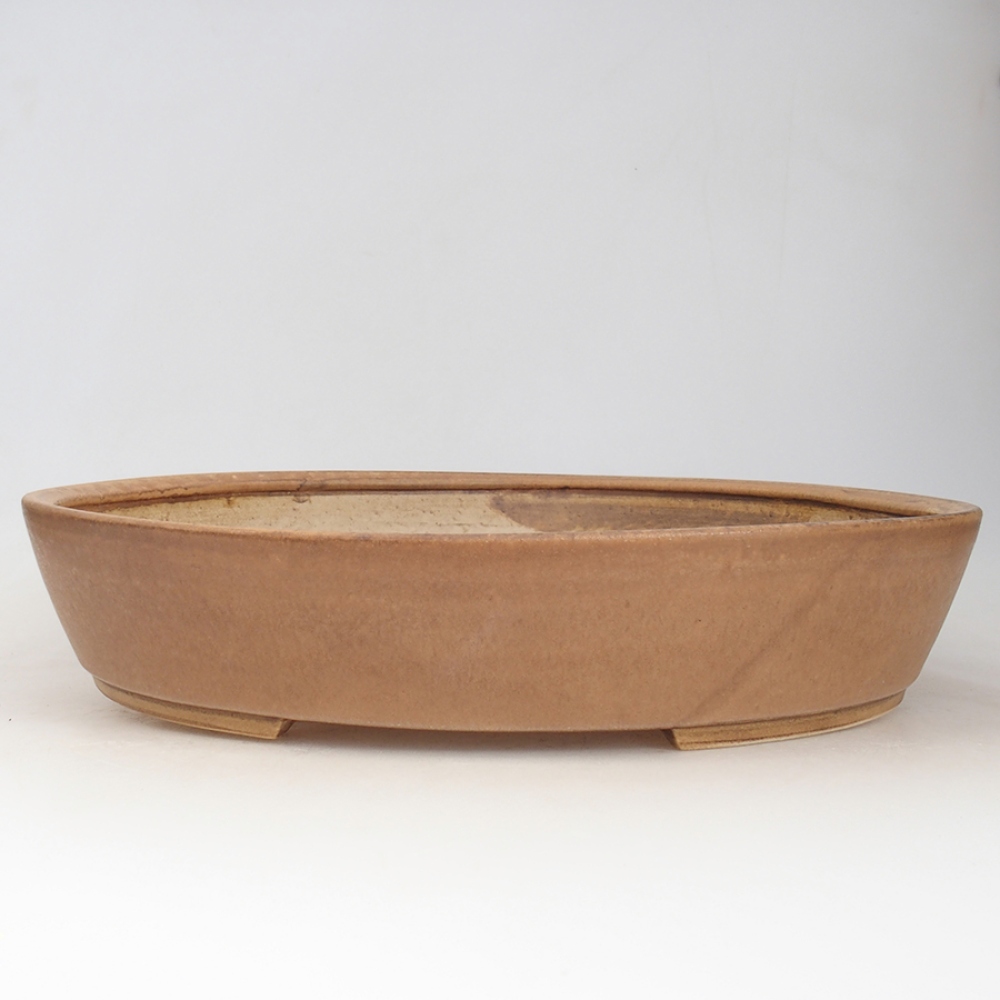 Bonsaischale aus Keramik 32 x 28 x 6 cm, rosa