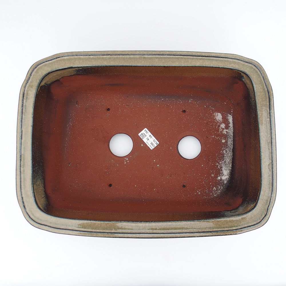 Schale 41 x 30 x 14 cm grau