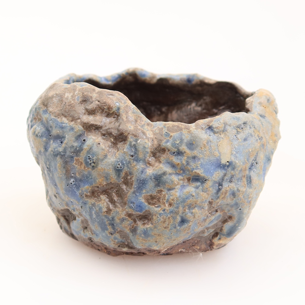 Keramikschale  6 x 5 x 5 cm, Farbe: Blau