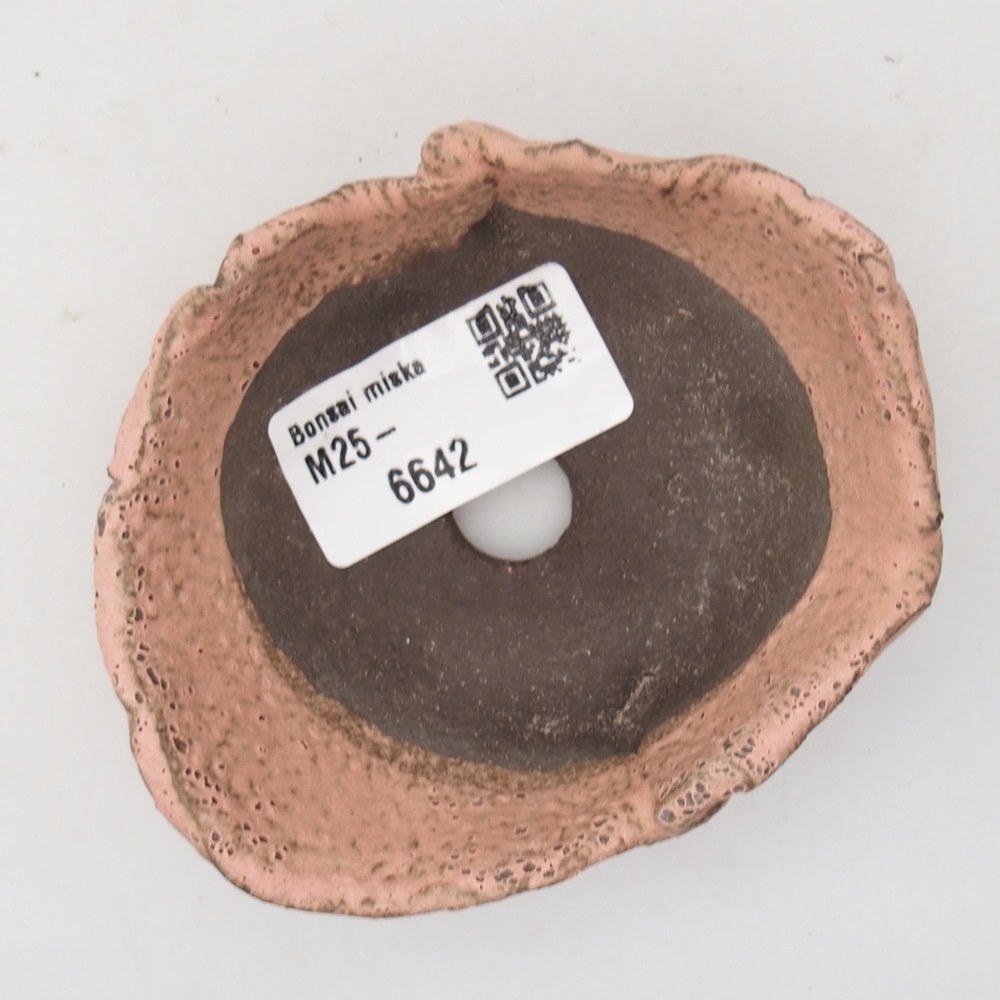 Keramikschale 9 x 7,5 x 4 cm , Farbe rosa