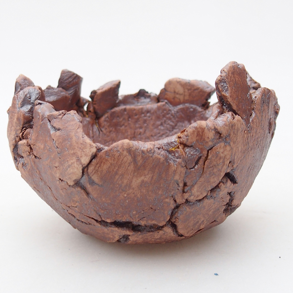 Keramische Schale 9 x 9 x 5,5 cm , Farbe braun