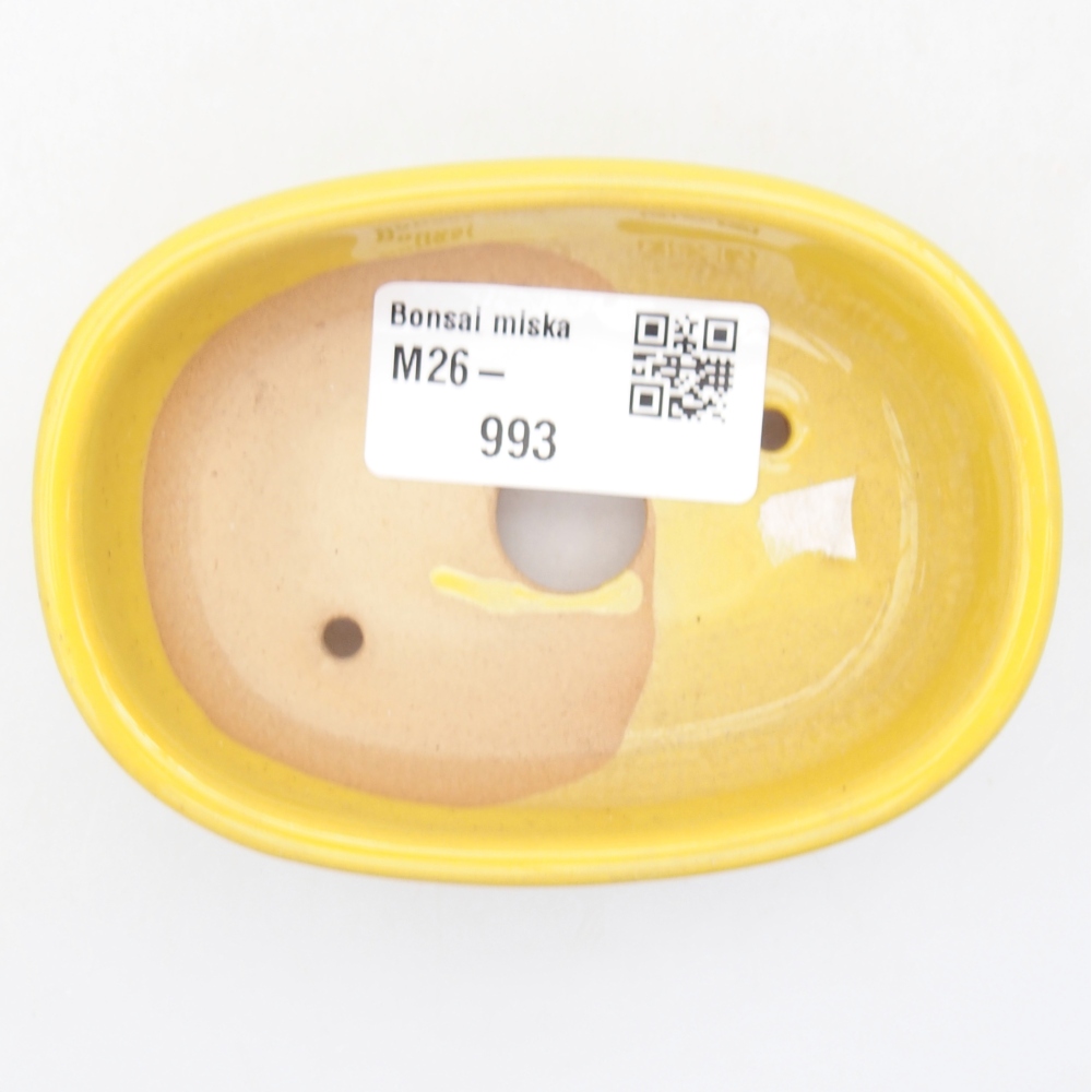 Bonsaischale aus Keramik 9 x 6,5 x 3 cm, grün