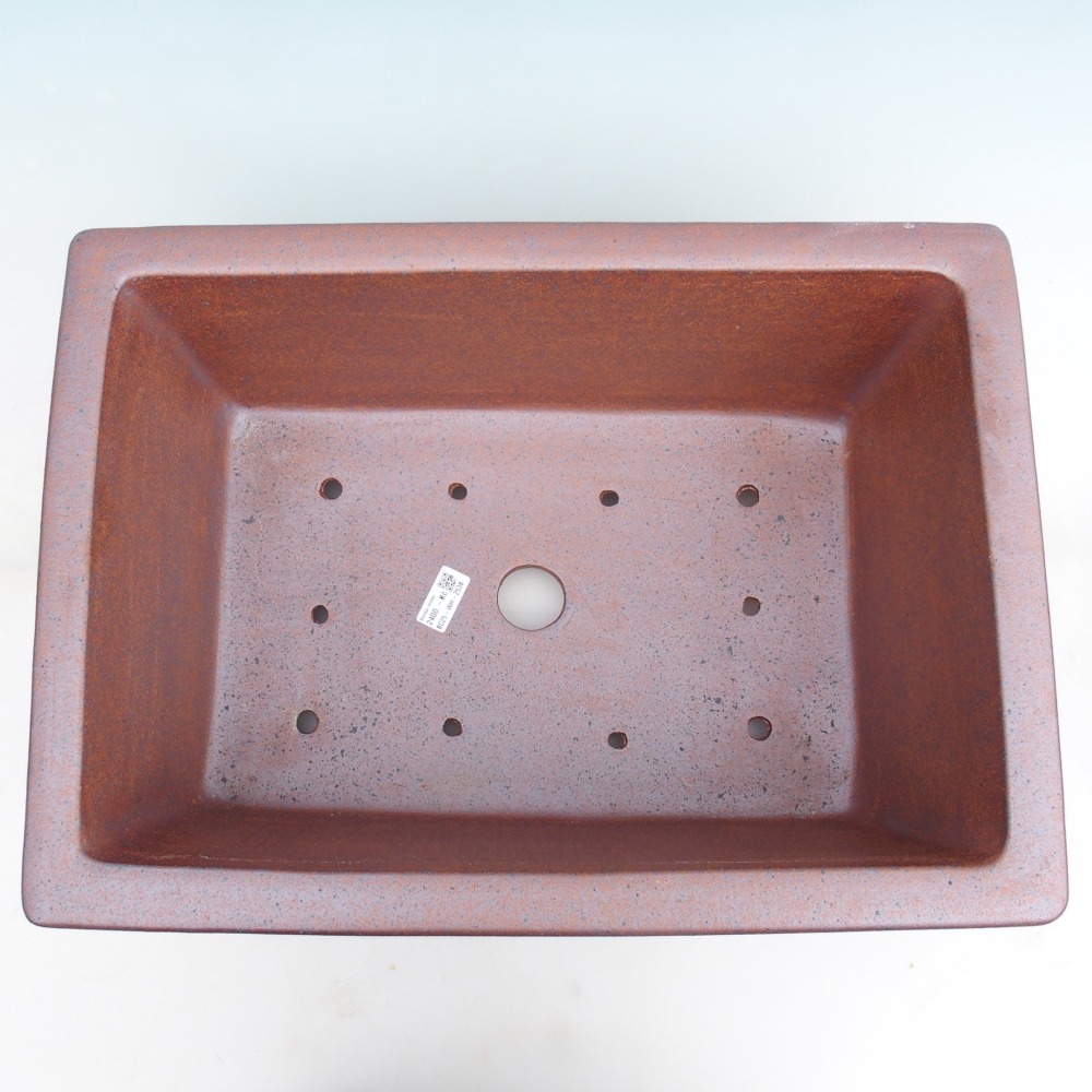 Bonsaischale aus Keramik 52 x 37 x 20 cm , Farbe Metall - NUR PERSÖNLICHE ABHOLUNG oder Palettentransport