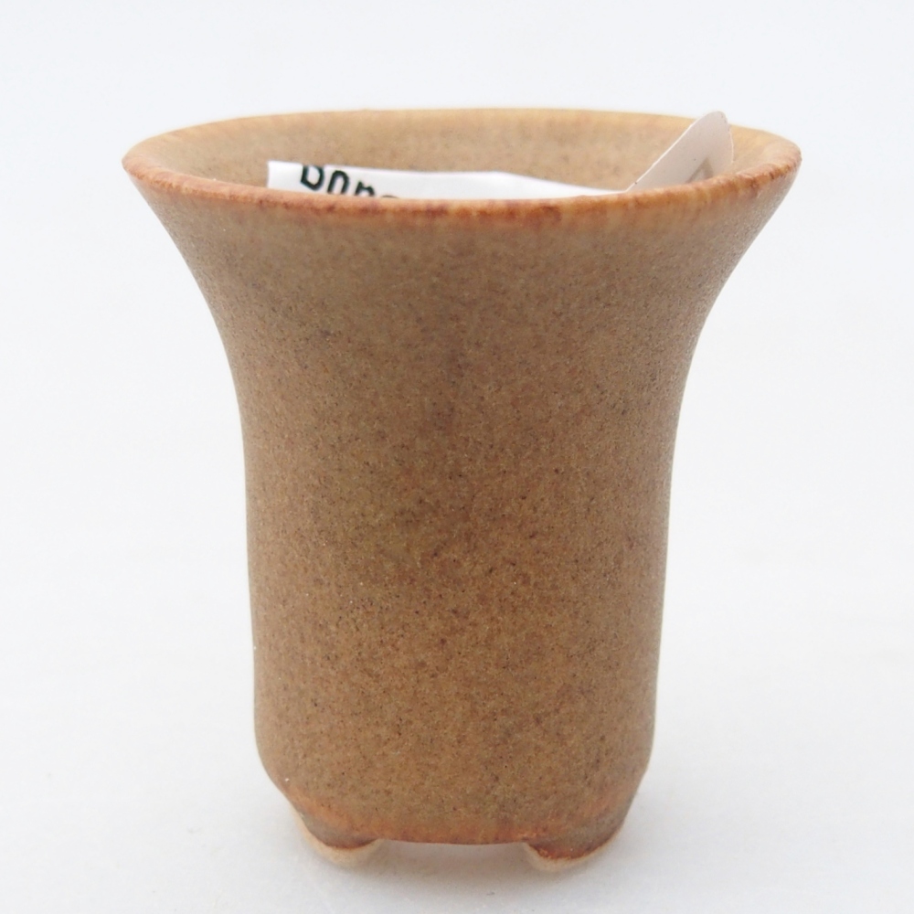 Mini-Bonsaischale 3 x 3 x 3,5 cm, braun