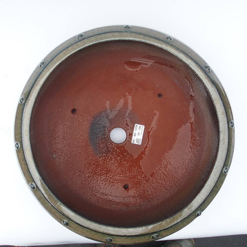 Schale 41 x 41 x 13,5 cm grau