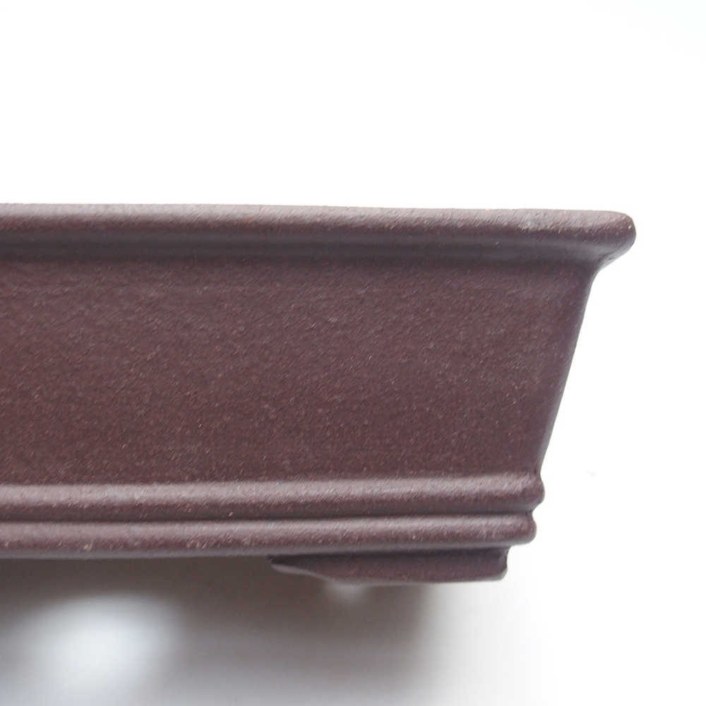 Schale 17 x 12 x 5,5 cm braun