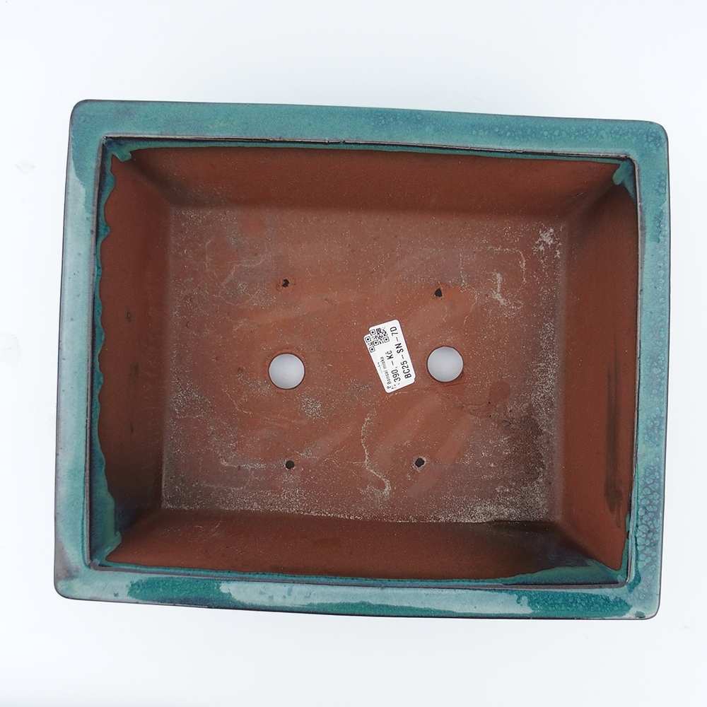 Schale 33,5 x 27,5 x 12,5 cm blau-grün