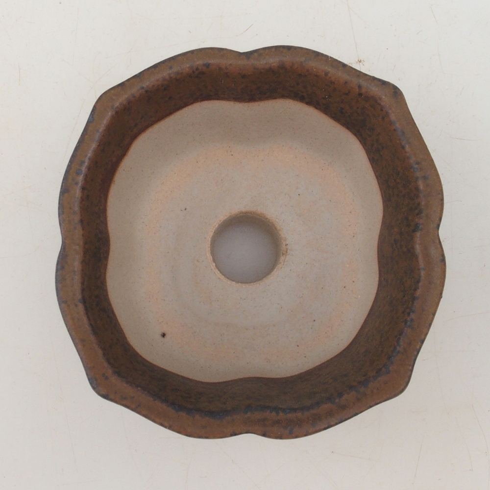 Bonsaischale H95 - 7,5 x 7,5 x 4 cm - braun