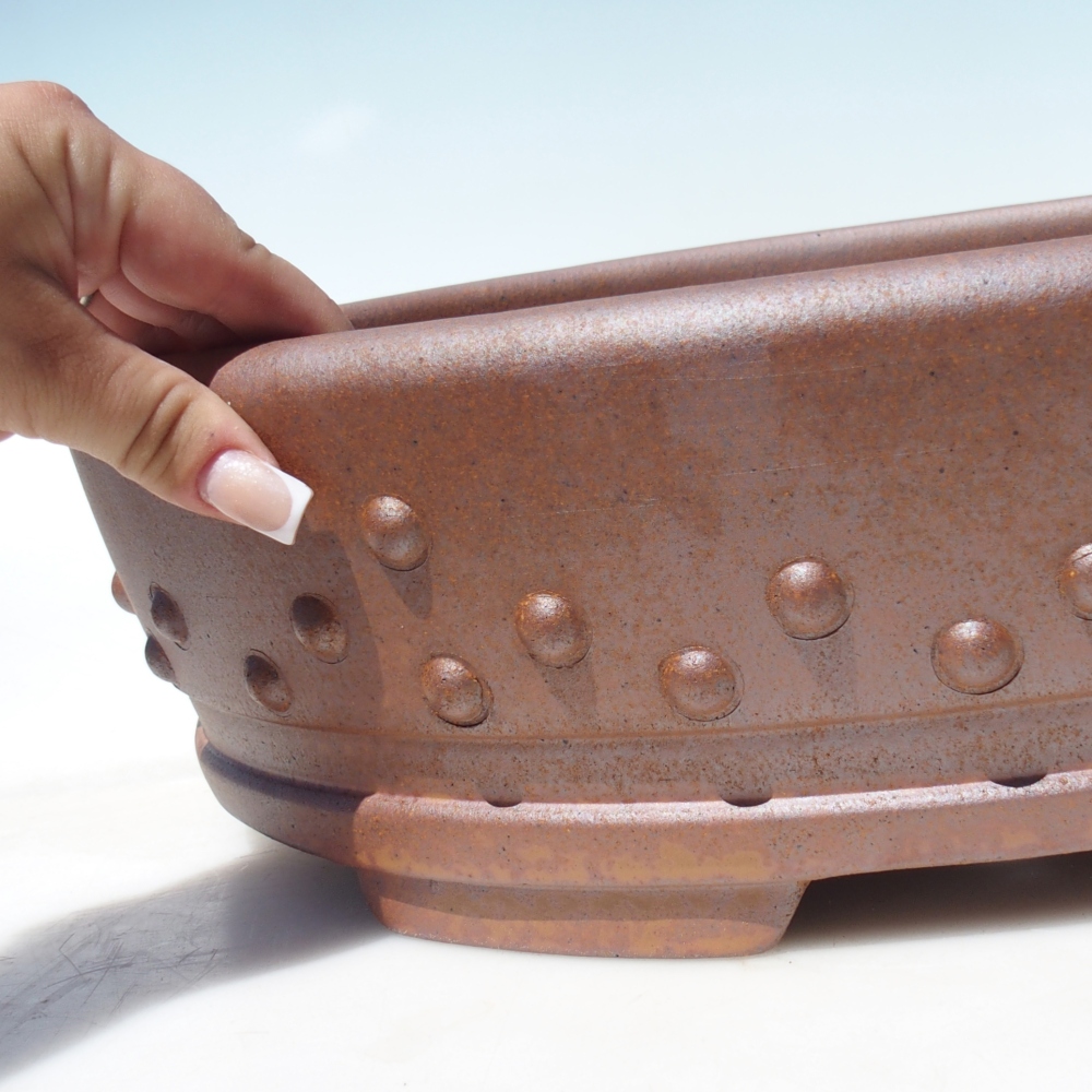 Schale 43,5 x 34 x 12 cm braun - NUR PERSÖNLICHE ABHOLUNG ODER PALLETTENVERKEHR
