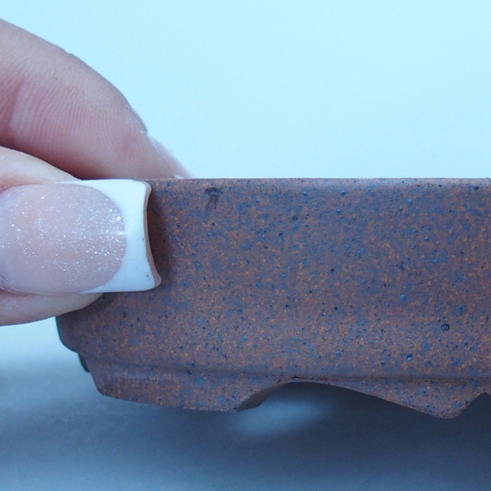 Schale 11,5 x 10 x 2,5 cm braun