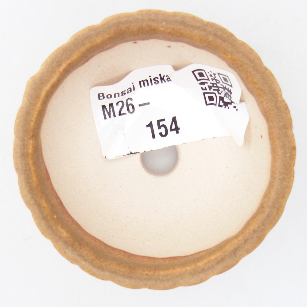 Mini-Bonsaischale 5,5 x 5,5 x 3 cm, braun