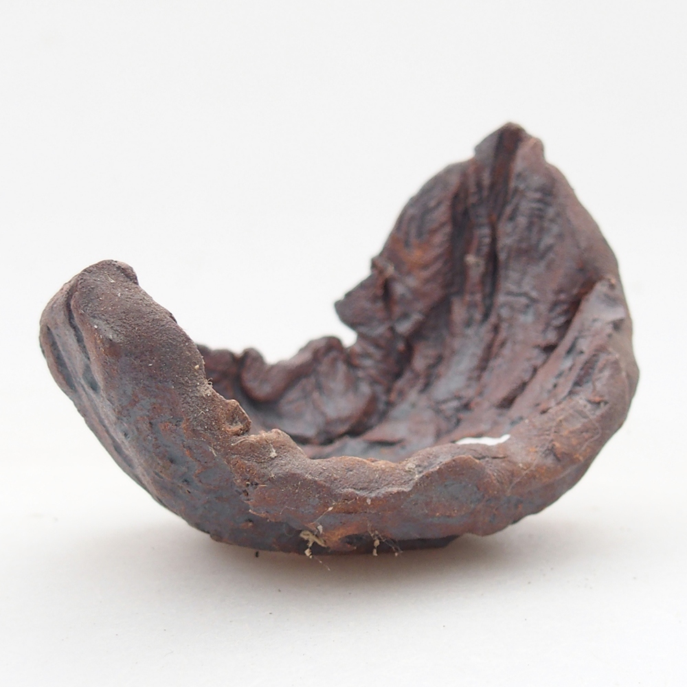 Keramikschale 7,5 x 5,5 x 6 cm , Farbe braun