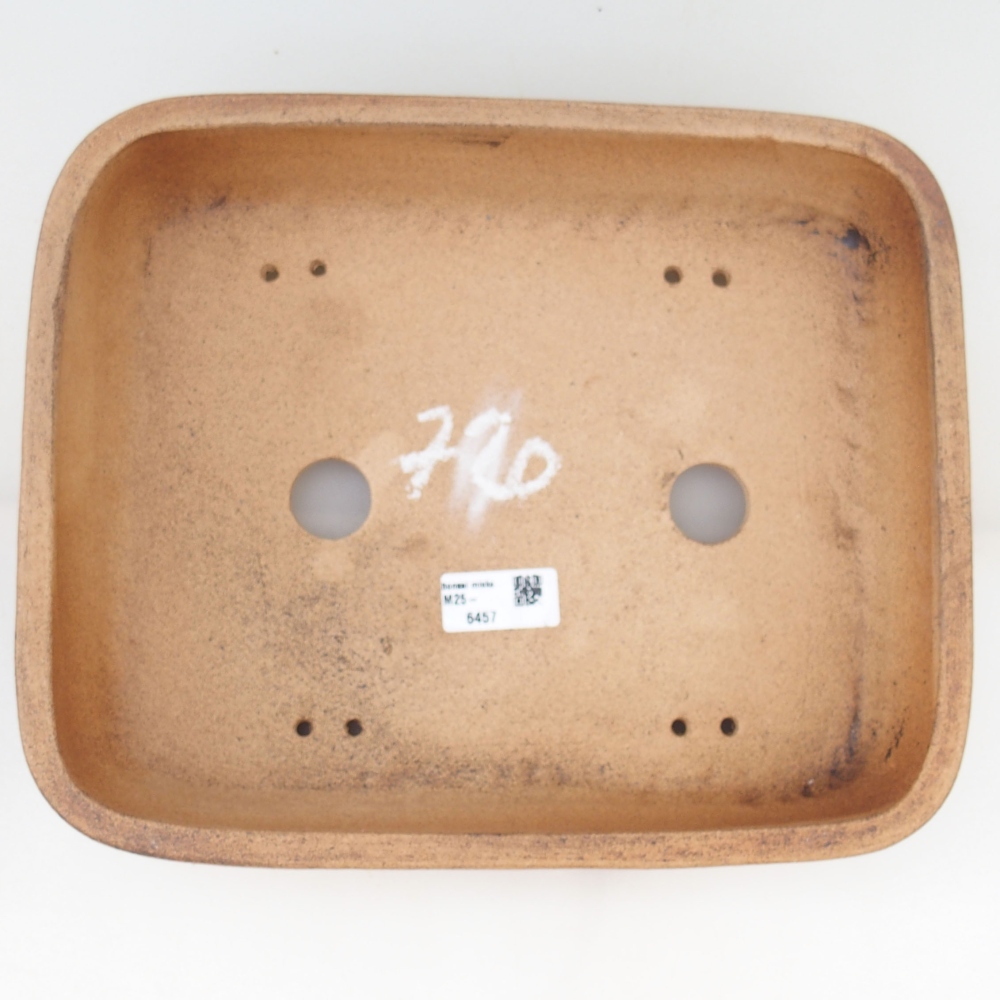 Bonsaischale 30 x 24 x 7 cm , Farbe braun