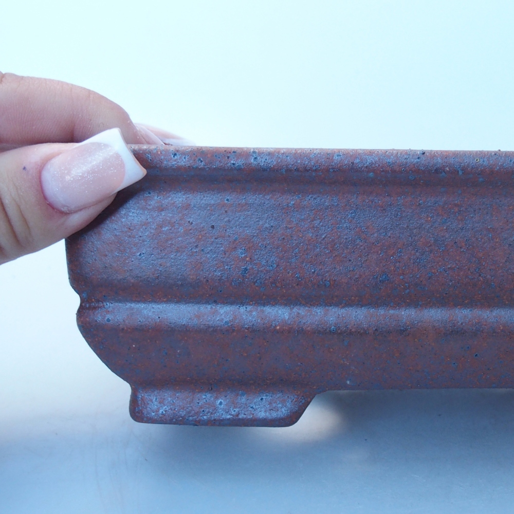 Schale 17 x 13 x 6 cm braun