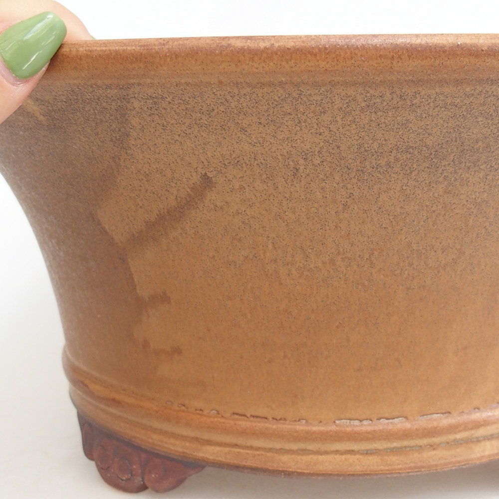 Bonsaischale aus Keramik 32 x 32 x 14 cm, rosa